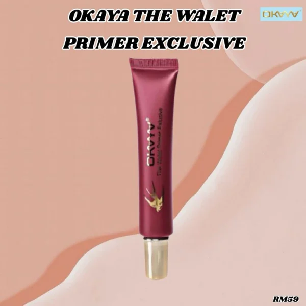 🎁FREEGIFT‼️OKAYA PRIMER WALET BUATKAN MAKE UP TAHAN LEBIH LAMA, TIDAK BERCAPUK NAMPAK LEBIH SMOOTH Primer