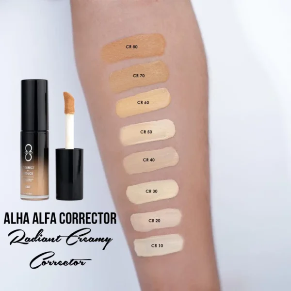 🎁 ALHA ALFA CONCEALER FULL COVERAGE Alha Alfa Corrector Orange Green Pink Alha Alfa Set Raya