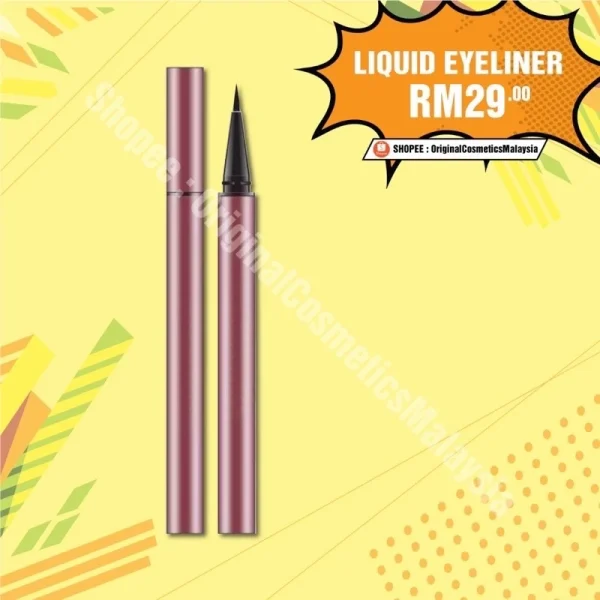 [🎁FREEGIFT‼️] OKAYA EYELINER WATERPROOF PERFECT LIQUID BLACK LONG LASTING Sharp Pen Mua Bellaz - Image 2