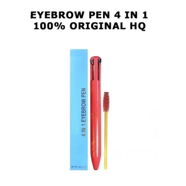 🎁OKAYA EYEBROW PEN 4IN1 WATERPROOF SUPER CANTIK PIGMENTED EYEBROW Mua Bellaz Eyeliner Eyebrow Spray Cover Killer - Image 2