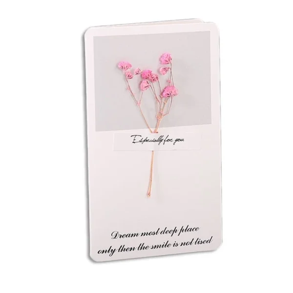 🎁WISH CARD-DRY FLOWER RANDOM DESIGN 😍 - Image 2