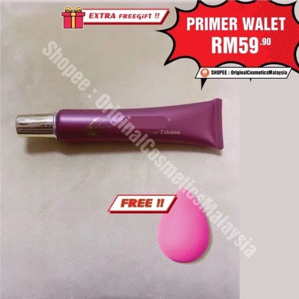 🎁FREEGIFT‼️OKAYA PRIMER SARANG BURUNG WALIT BUATKAN MEKAP TAHAN LEBIH LAMA Smooth Mua Bellaz Primer Gel - Image 3