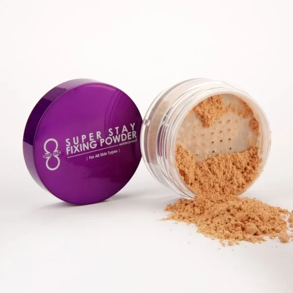 🎁FREEGIFT‼️ALHA ALFA LOOSE POWDER WATERPROOF Translucent Soft Pink Brown Alha Alfa Royal Propolis Foundation - Image 4