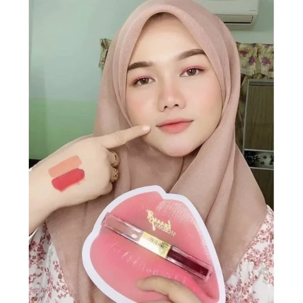 🎁 LIPMATTE+LIPTINT OMBRE LOVEBERRY BERRY STRAWBERRY 😍🍓♥️ Lipmatte Liptint Waterproof Murah Lipmatte Mua Bellaz Alha - Image 5