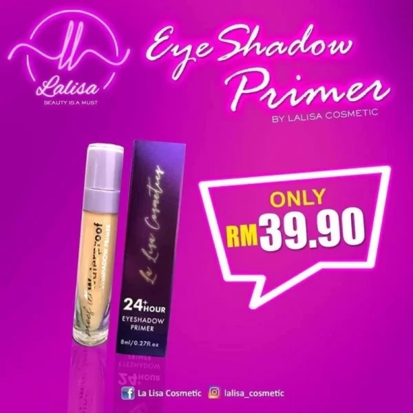 🎁 LALISA EYE PRIMER FAVORITE MUA BELLAZ Eyeshadow Tahan Lebih Lama Dan Pigmented - Image 5