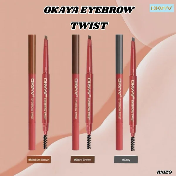 🎁OKAYA EYEBROW TWIST FAV MUA BELLAZ BELLA PARK - Image 6