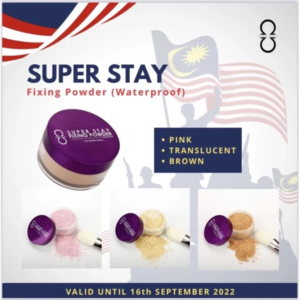 🎁FREEGIFT‼️ALHA ALFA LOOSE POWDER WATERPROOF Translucent Soft Pink Brown Alha Alfa Royal Propolis Foundation - Image 6