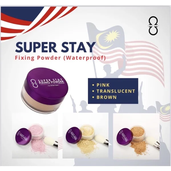 🎁2 FREEGIFT‼️ALHA ALFA SET COMBO E (DPT 4 BRG DLM 1 SET‼️)Alha Alfa Royal Propolis Foundation Loose Powder Waterproof - Image 6