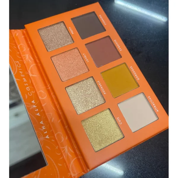 🎁FREEGIFT‼️ALHA ALFA EYESHADOW PALETTE PIGMENTED COLOR 😍♥️ Alha Alfa Set Raya Glitz Jimat Promo Birthday - Image 9