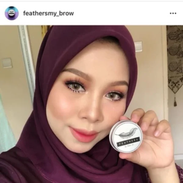 🎁FEATHERS BROW WAX KENING RAPI CANTIK DAN NATURAL LOOKS😍 - Image 9